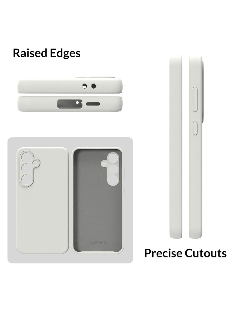 SPRIG Samsung Galaxy S24 fe Liquid Silicone Back Cover